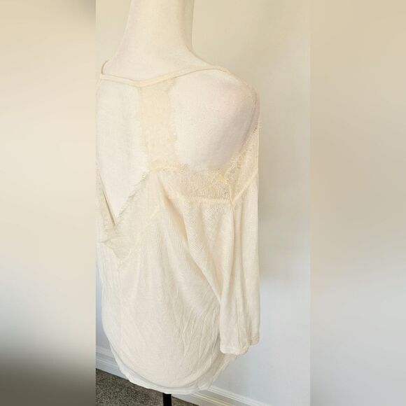 Nwot open back pins and needles size xs boho top - Picture 2 of 8